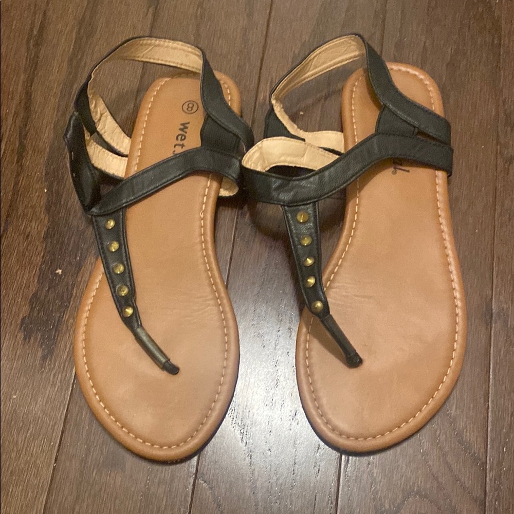 Women's Black Sandals